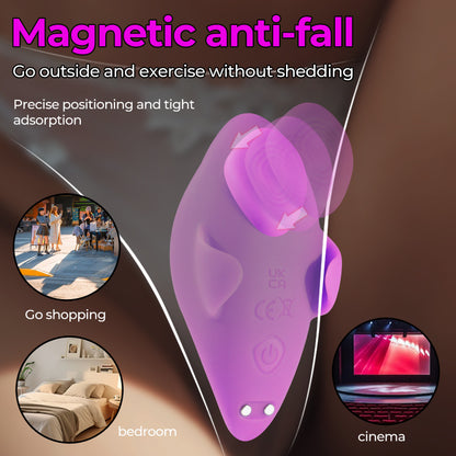 Flying Swallow Magnetic Wearable Multi-Frequency Dual-Head Vibration