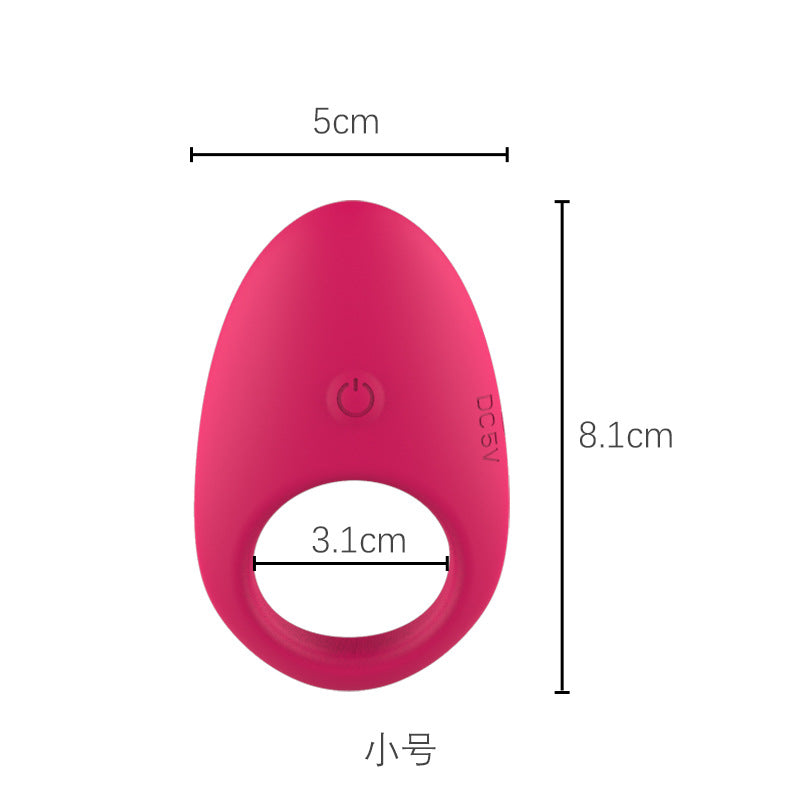Silent waterproof masturbator silicone sleeve lock sperm ring catheter