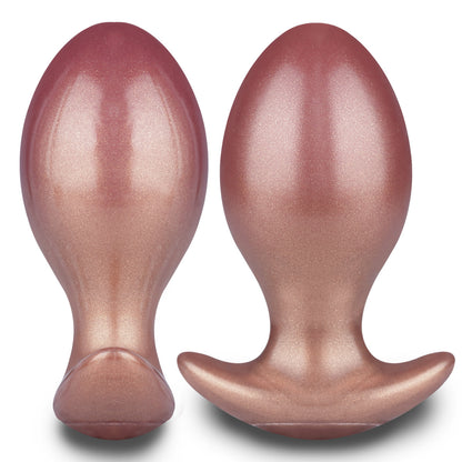 Silicone anal plug for dilating anus and vagina - a erotic masturbation device