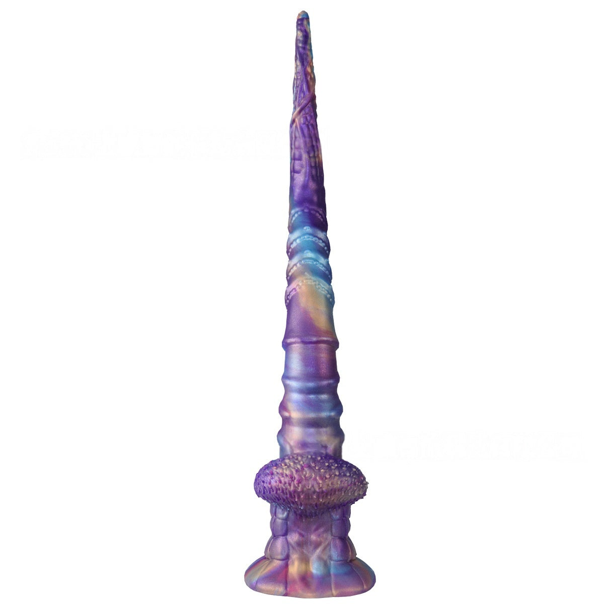 Extra-long anal whip, irregular anal and vaginal dilator