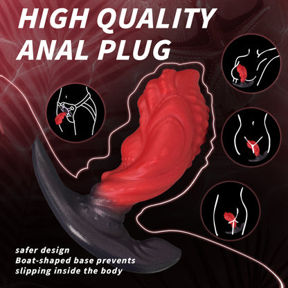 Special-shaped chrysanthemum anal plug masturbation anal dilator
