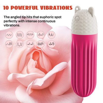 Vibrating egg massage stick for female masturbation
