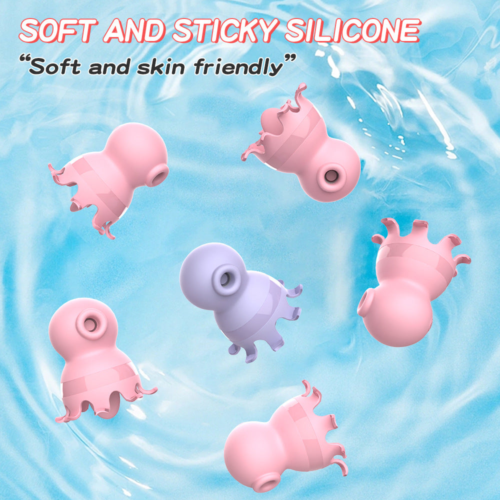 Octopus sucker woman sex machine