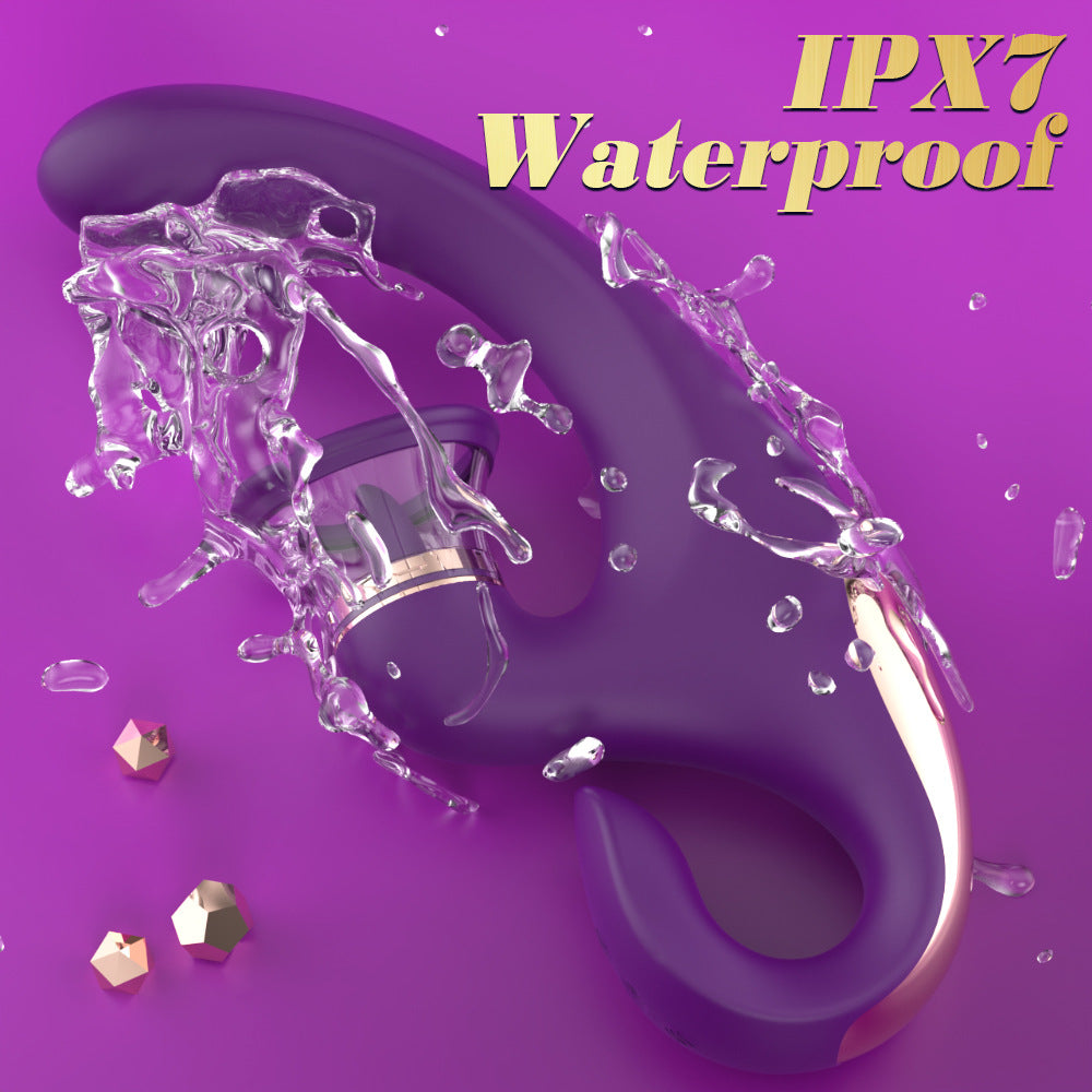 U-shaped Cute FOX clitoral G-spot vibrator soft silicone