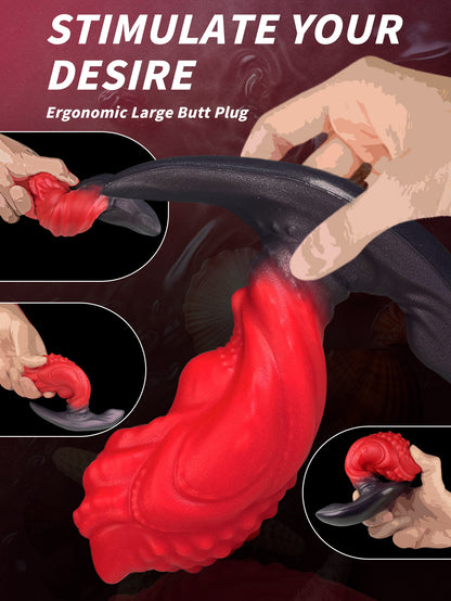 Special-shaped chrysanthemum anal plug masturbation anal dilator
