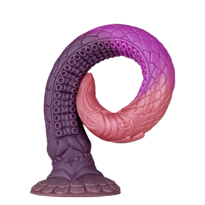 Extra Long Anal Plug with Glow-in-the-Dark Thick Whip Anal Penis Odd-Shaped Masturbator