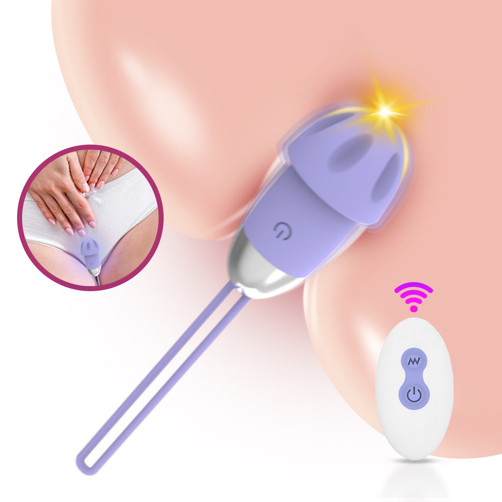 Mushroom-Shaped Two-Color Vibrator