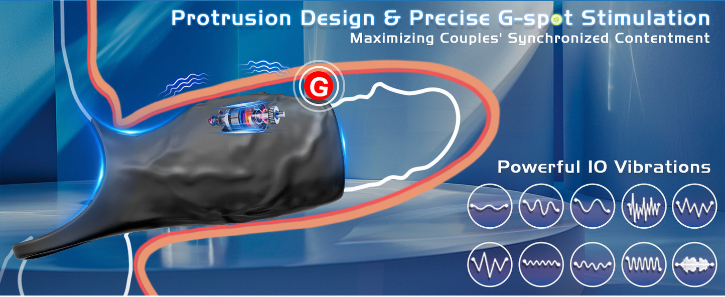 Vibrating single-ring penile sleeve