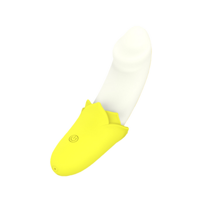 Banana vibrator for flirting, masturbation, massage, small masturbator