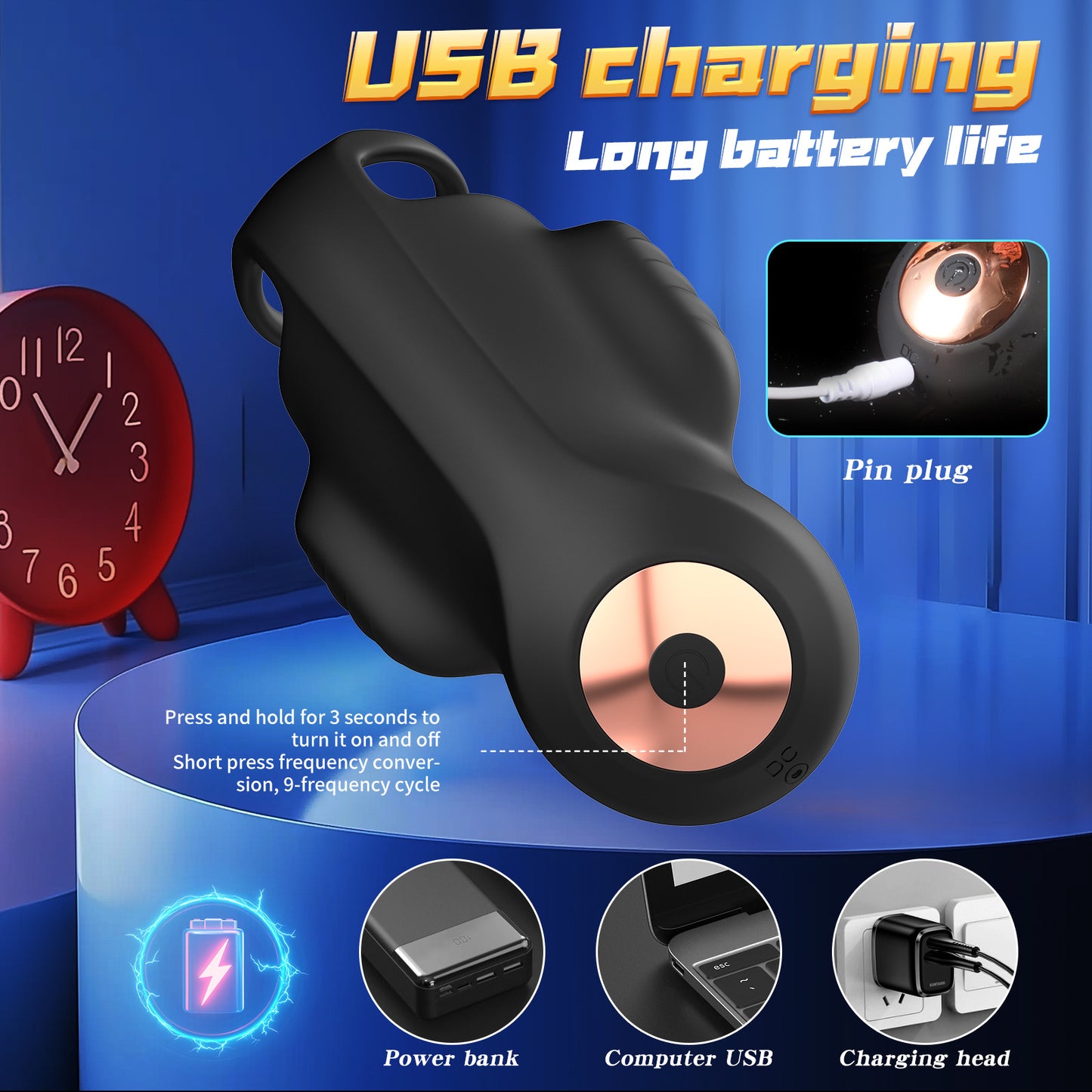 Motor-controlled masturbation device with app control.