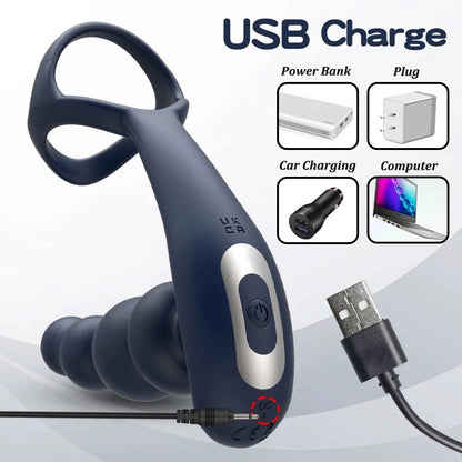 Three-ring lock ring wireless remote control self fucking machine