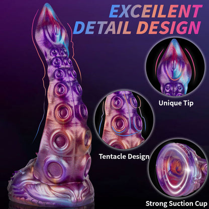 Octopus-shaped tentacles vaginal and anal dilators