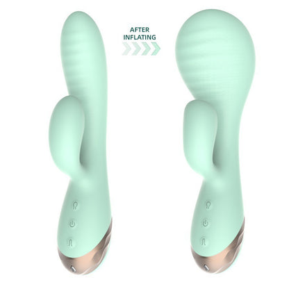 Inflatable enlarged vibrator