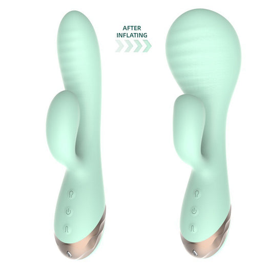 Inflatable enlarged vibrator