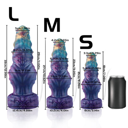 Satan Alien Masturbation Spraying Dirty Penis