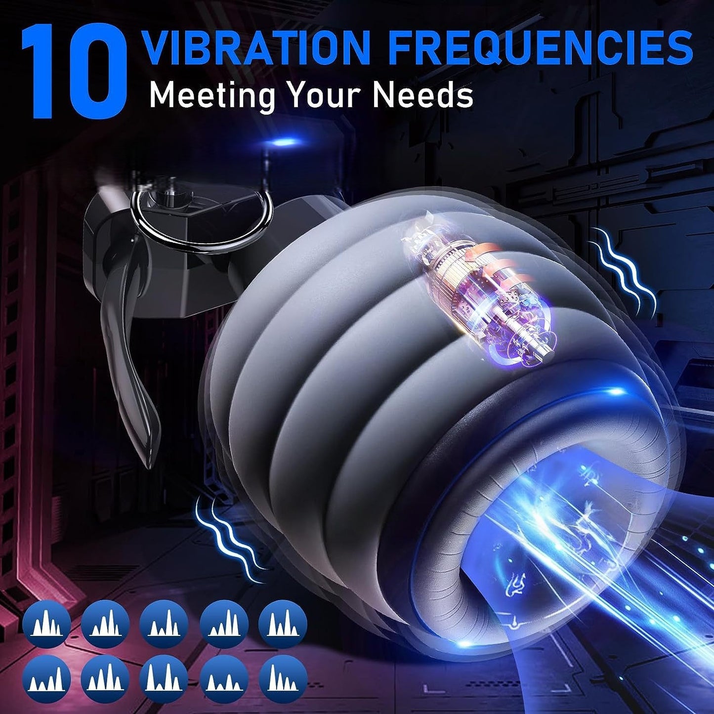 Men use hand grenade vibrator to fuck masturbate
