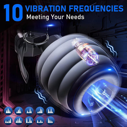 Men use hand grenade vibrator to fuck masturbate