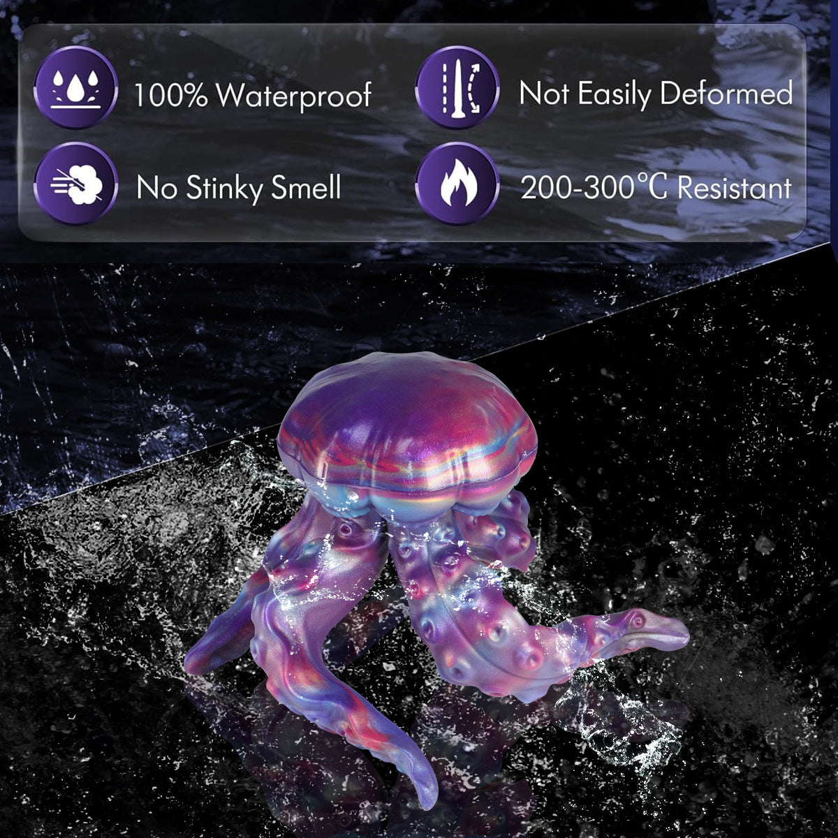 Alien anal plug octopus tentacles SM anal toy