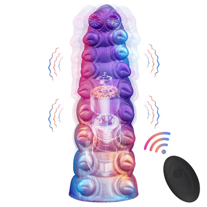Caterpillar Octopus Alien Frequency-Modifying Dildo