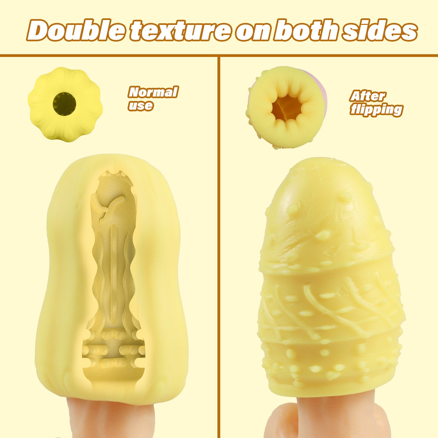 Petal Airplane Cup Men's Manual Airplane Egg Portable Mini Forging Masturbation in the pocket