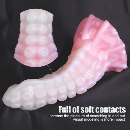 Super Soft Phantom Dragon Octopus Anal Plug