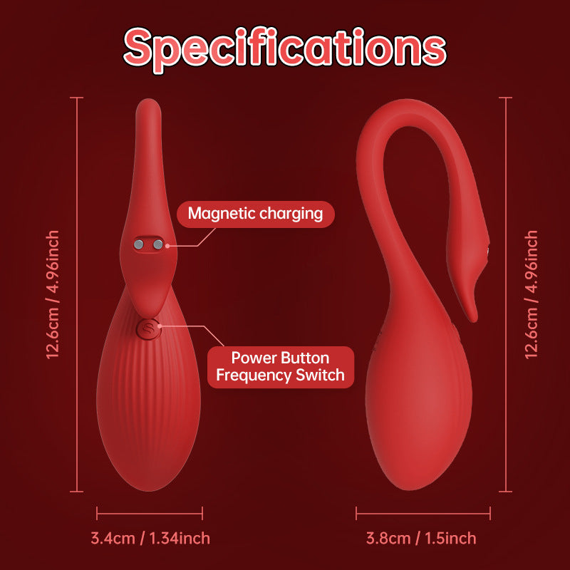 Female vibrator magnetic portable sex machine