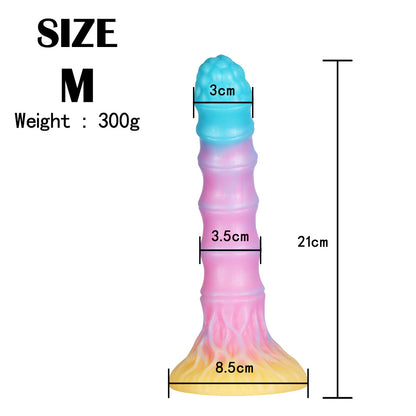 Amazon's best-selling fluorescent dildos in multiple sizes. SM props, anal plugs, and special-shaped dildos.