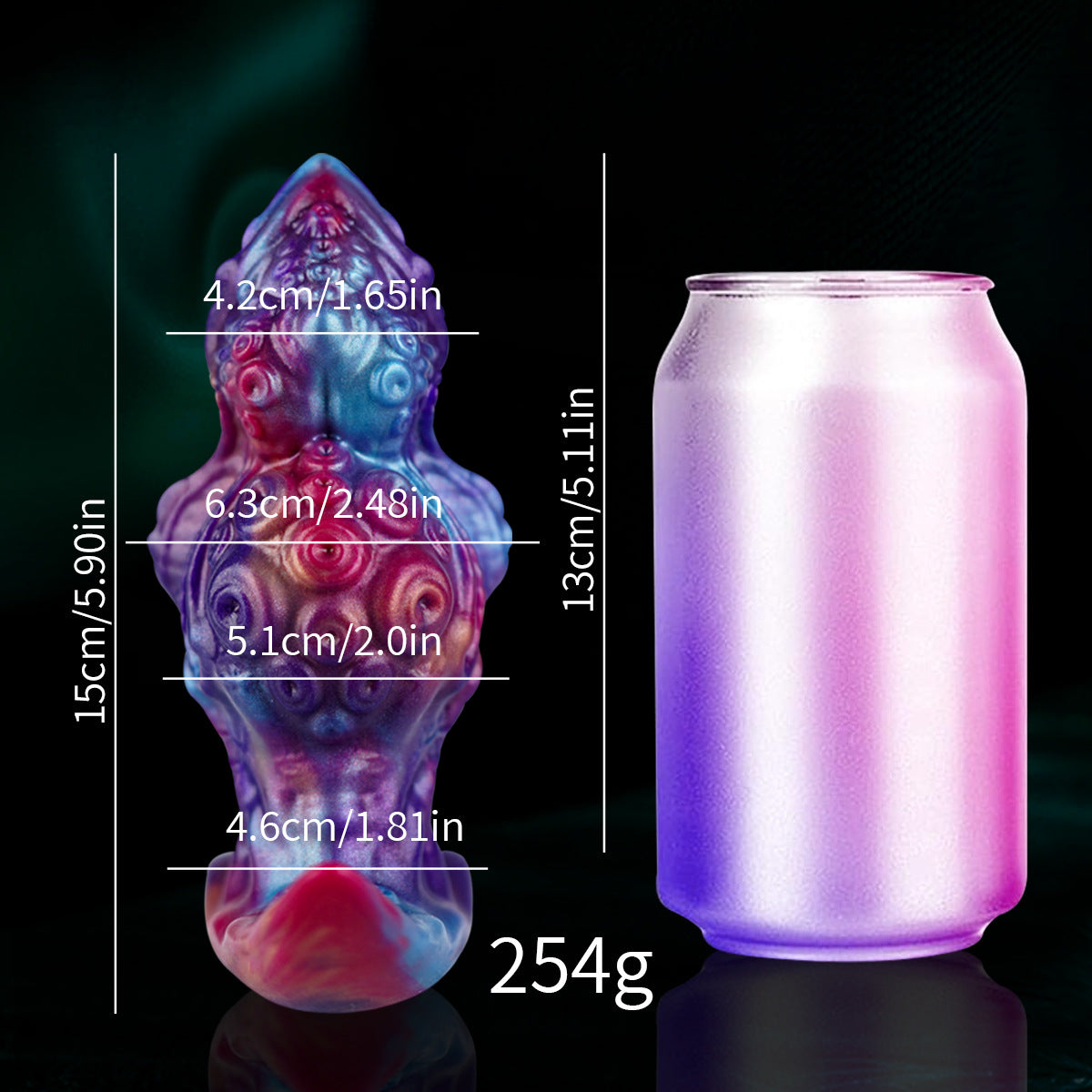 Alien Shark SM Anal Plug Realistic Dildo