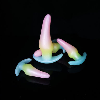 Anal plug, soft mini silicone dildo