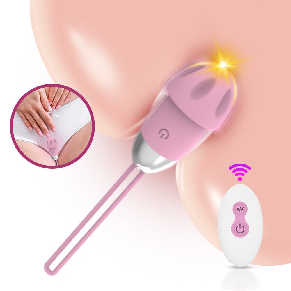 Mushroom-Shaped Two-Color Vibrator