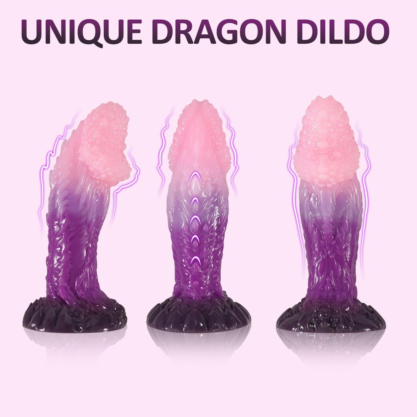 Irregularly shaped, oversized particle-filled artificial penis anal plug masturbation simulation dildo