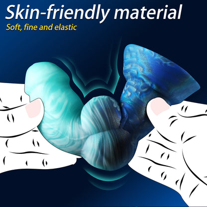 Mixed-color, oddly shaped anal plugs, erotic anal dilators, masturbation devices