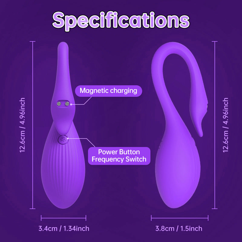 Female vibrator magnetic portable sex machine