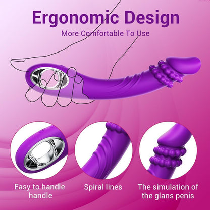 G-spot vibrator, dildo, 10-frequency clitoral and vaginal vibrator Anal massager