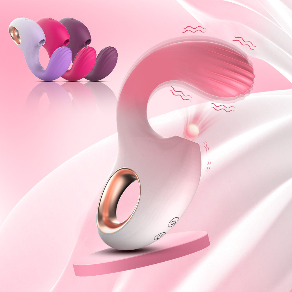G-spot sucking stick gradient tongue licking orgasm vibrator