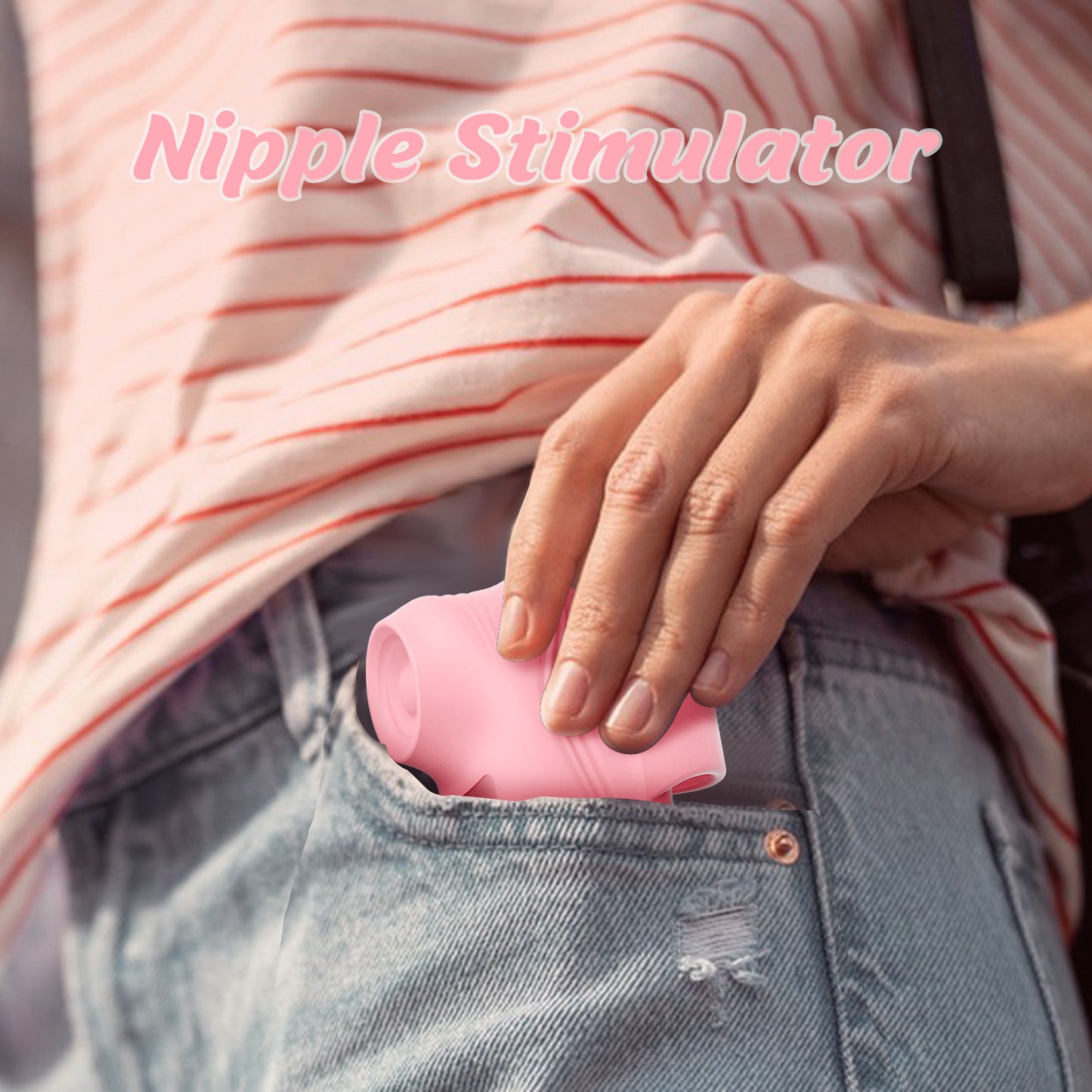 Vibrating egg, tapping, massaging, sucking, small masturbator