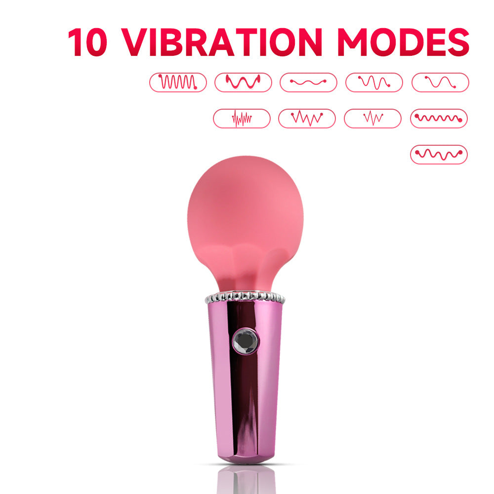 Diamond Vibrating Small AV Microphone Stick