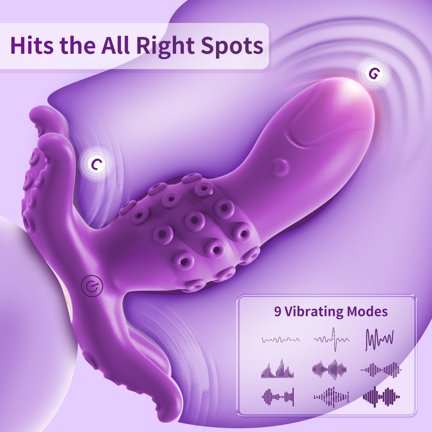 Love Secret Octopus Wearable Vibrating Massager for Women