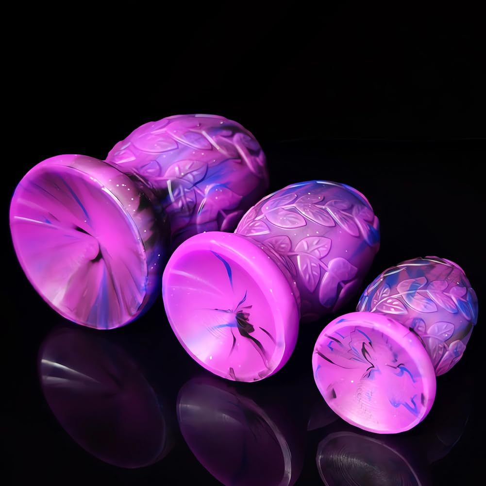 Extra Large Silicone Irregularly Shaped Anal Plug for Vaginal Dilation and Anal Spraying