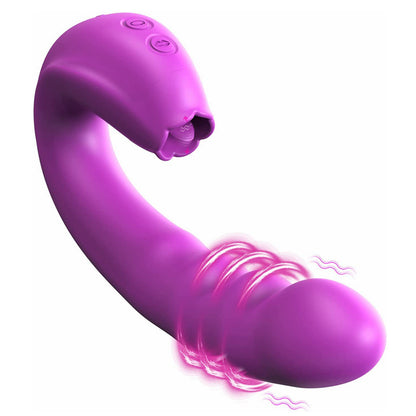 Erotic toys, tongue-licking vibrating rocking female masturbation devices, affordable price
