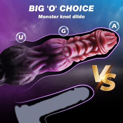 Special-shaped silicone dildo masturbator