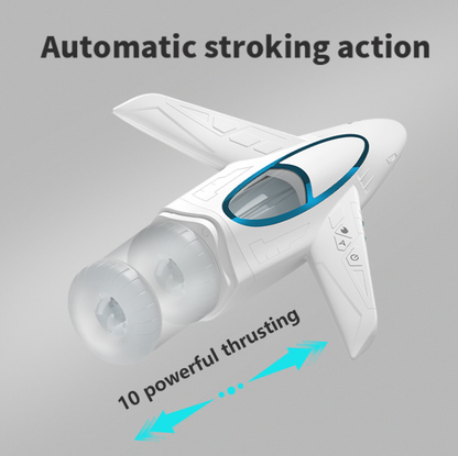 Rocket-shaped male automatic masturbator
