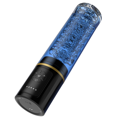 Fully automatic masturbator with suction and vibration