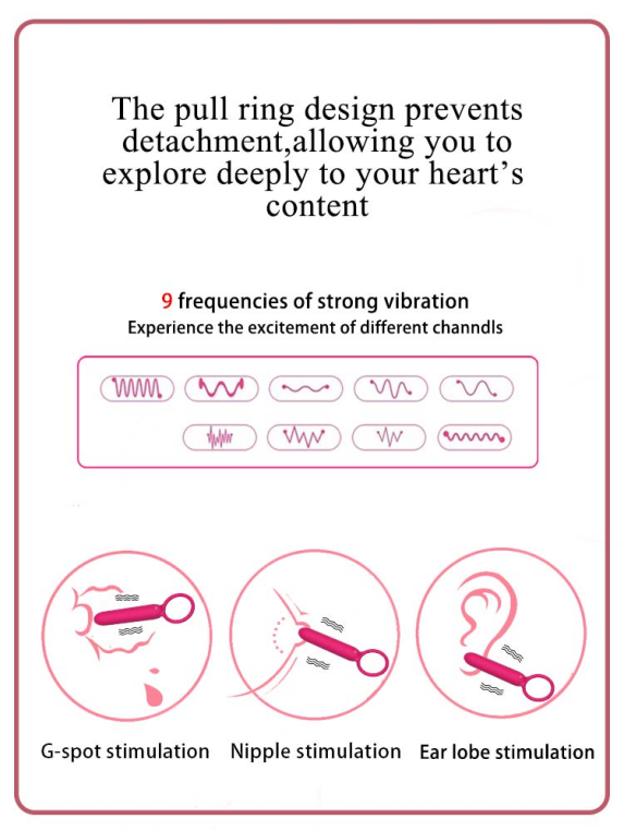 Bullet-shaped sperm lock ring for male and female resonance