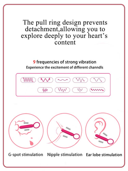 Bullet-shaped sperm lock ring for male and female resonance