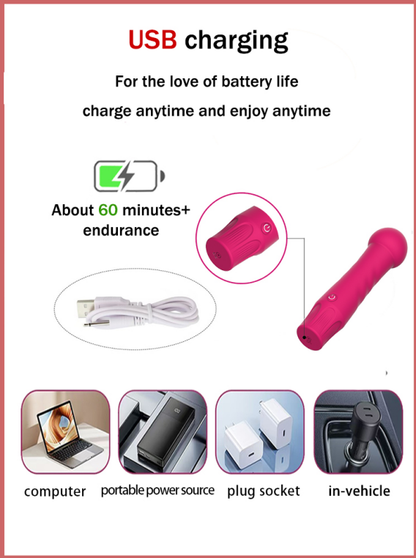 Vibrating AV wand electric massager