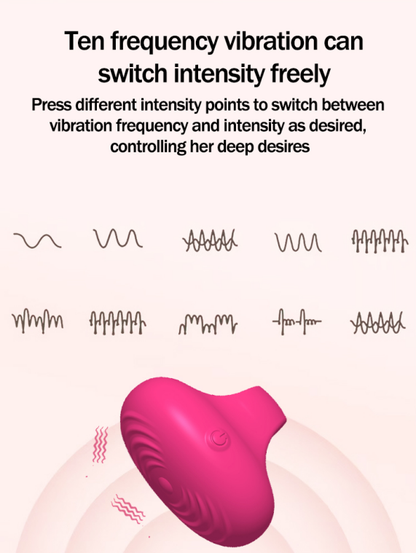 Spiral finger vibrator, portable and compact