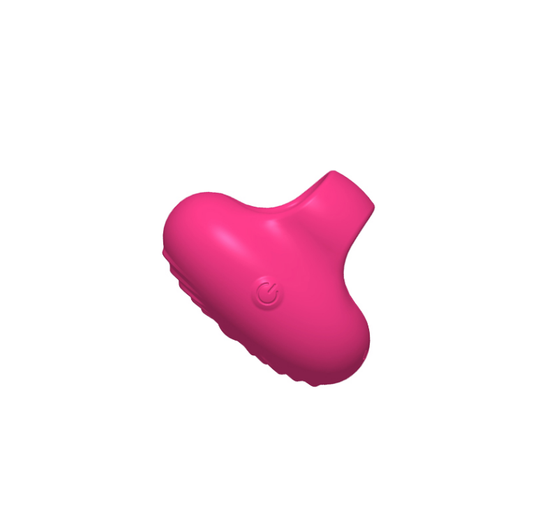 Spiral finger vibrator, portable and compact