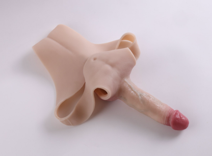 Hollow wearing penis