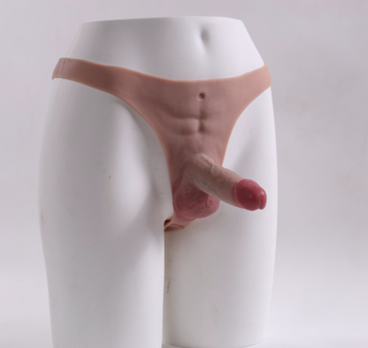 Hollow wearing penis